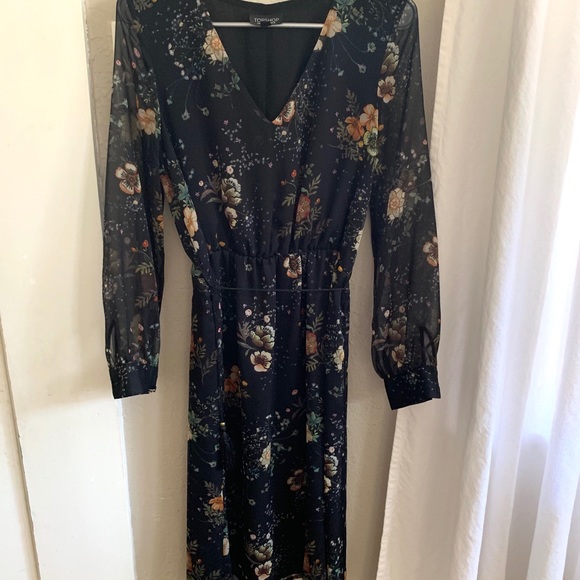 Topshop Floral Dress - Picture 4 of 8